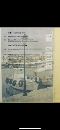 Restaurant Taverne der Grieche à Langenhagen carte