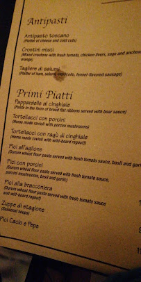Trattoria Antica Maremma à Ferrara menu