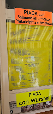 Piadineria Da Romano à Riccione menu