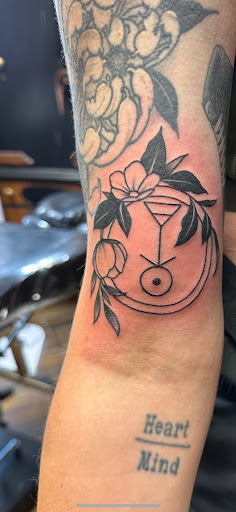Explore great tattoo cover up ideas, creative tattoo ideas in Hinesville, available at Dark Horse Art Studios