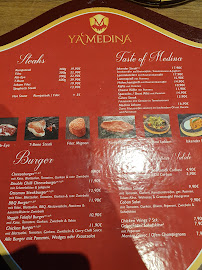 YA’ MEDINA Sultan of Steaks - Halal Steakhouse Mannheim à Mannheim menu