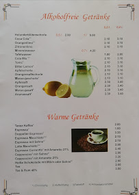 Menu du La Piazzetta à Zwiesel