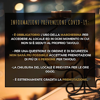 Menu du La Luna nel Pozzo à Caltanissetta