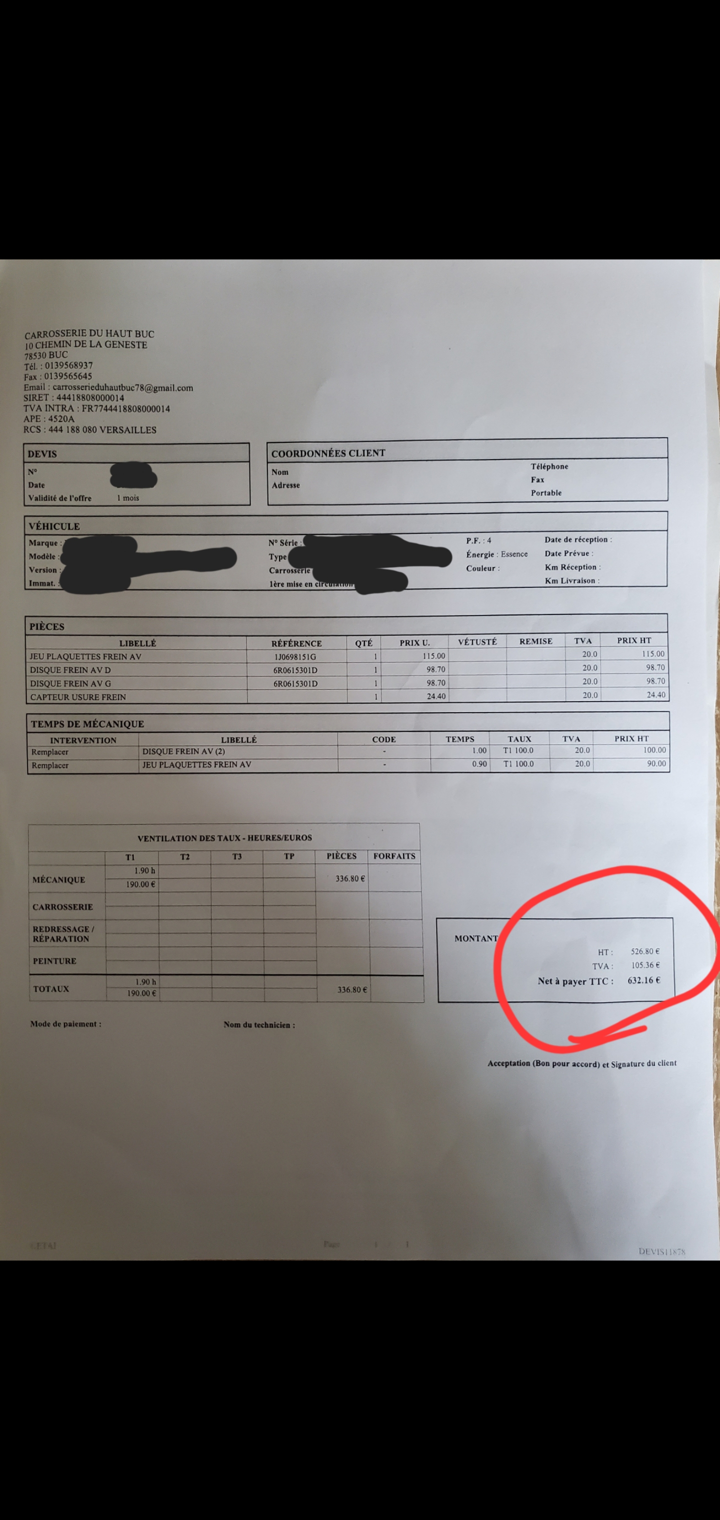 Photo n° 2 de l'avis de Laetitia.. fait le 12/11/2023 à 13:22