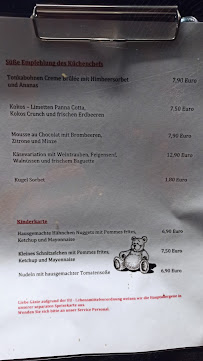 Menu / carte de Restaurant & Café Leddermann à Waren