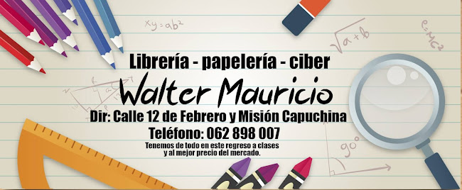 Librería y Ciber "Walter Mauricio" - Guayaquil