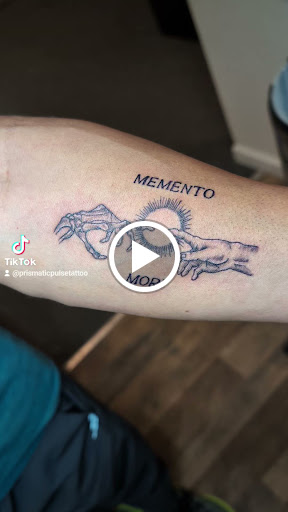 Explore tattoo ideas to represent your child, creative tattoo ideas in Cornelia, available at Prismatic Pulse Tattoo