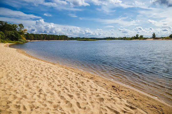 Gauja beach