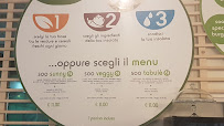 Restaurant végétarien Soogreen à Turin (la carte)