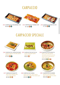 Menu / carte de SOMA SUSHI - SOAVE à Soave