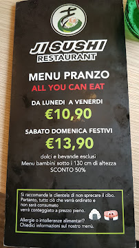 JI Sushi à Mapello menu