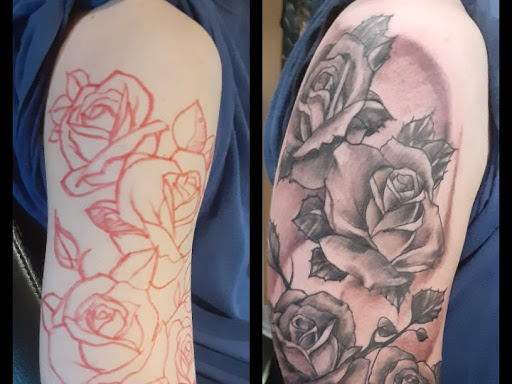 Explore insidious tattoo ideas, creative tattoo ideas in Roanoke, available at RailYard INK