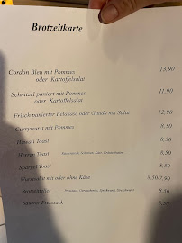 Menu du Zur Ziagla-Hütt'n à Schwandorf
