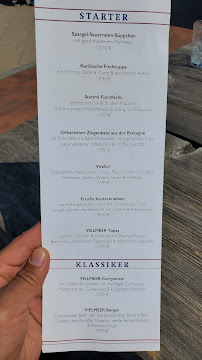Menu / carte de VIELMEER Kühlungsborn à Kühlungsborn
