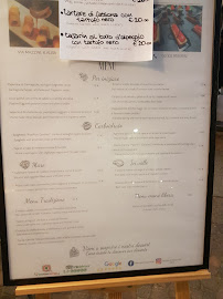 Menu du Momenti Gourmet à Alba