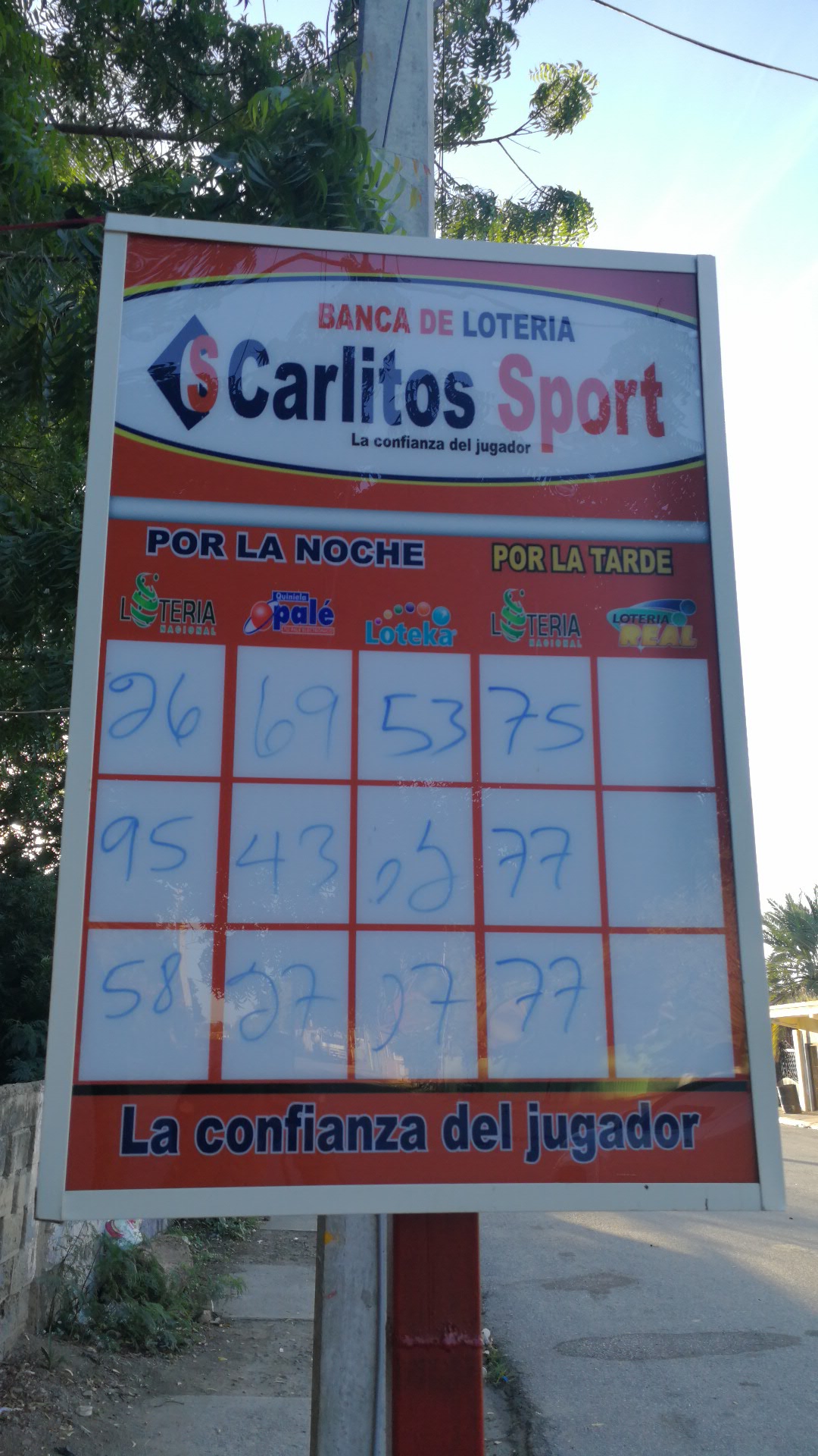 Banca De Lotería Carlitos Sport