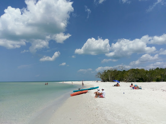Barefoot beach