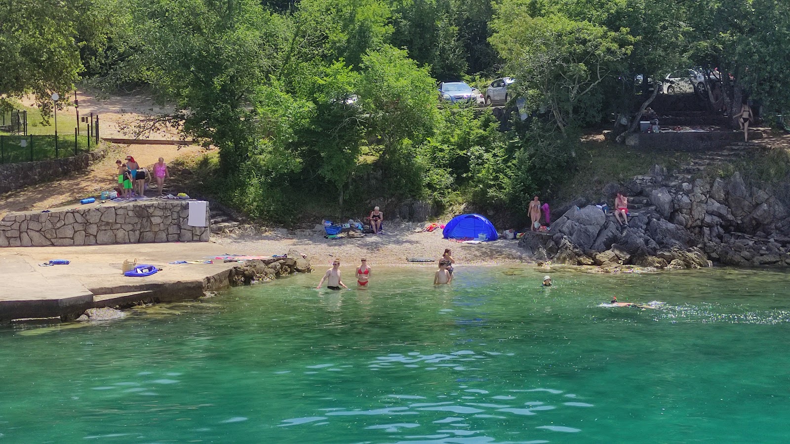 Uvala Cavlena Beach'in fotoğrafı vahşi alan