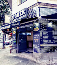 Menu / carte de Döner Zimmer à Berlin