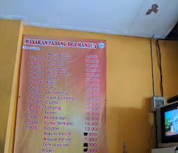 RM MAKAN MASAKAN PADANG DOA MANDE4 photo