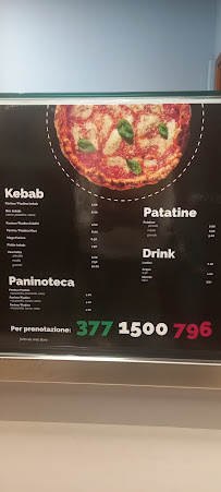 Menu / carte de Takeaway Pizza & Kebab, Da Zio Avinc à Curno
