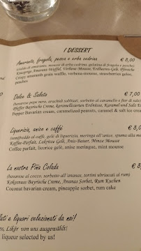 Osteria dai Coghi à Costermano sul Garda menu
