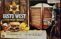 Carte du Gusto West à Bisignano