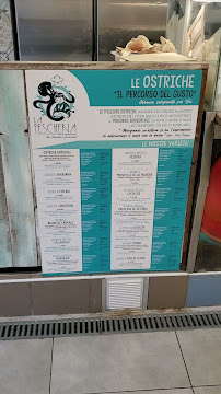 Restaurant de fruits de mer La Pescheria da Claudio e Giuliano à Bareggio (le menu)