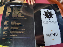 Menu / carte de Bar Summer di Mura Nando à San Teodoro