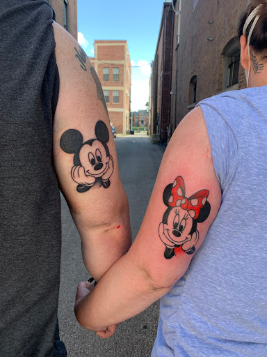 Explore perspective tattoo ideas, creative tattoo ideas in Springfield, available at Good Heart Tattoos