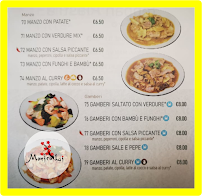 Carte du Ristorante Sushi -Ristorante Giapponese - Ristorante Cinese Monica Li Infernetto à Rome