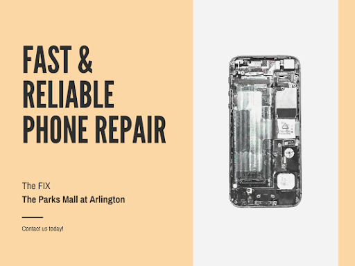 Phone Repair Service «The Fix - Mobile Phone & Computer Repair», reviews and photos, 3811 S Cooper St, Arlington, TX 76015, USA