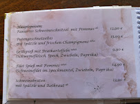 Cuisine européenne Restaurant Hasenhäusle à Engelsbrand (la carte)