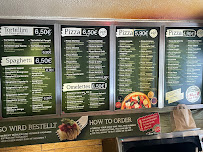 Menu / carte de Aceto Lokanta à Berlin