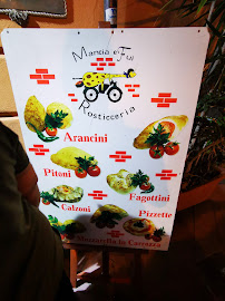 Épicerie fine Mancia E Fui à Lipari (le menu)