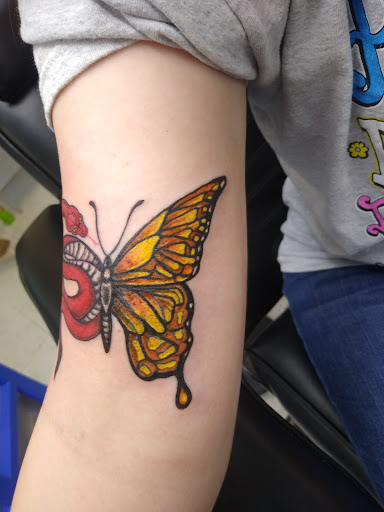 Explore forearm tattoo ideas for guys, creative tattoo ideas in Salem, available at Outwest Tattoo and body piercing ,30 years of tattooing,only life time guarantee