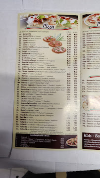 Menu du Pizzeria Arena à Gladbeck