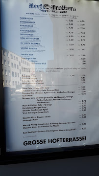 FOOD BROTHER à Essen menu