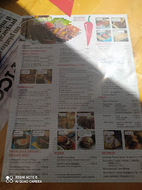 Restaurant Rustiko à Trieste (le menu)