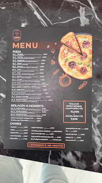 Pizzeria Oristano à Offenbach carte