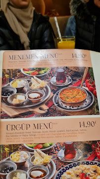 Café Peri à Berlin menu