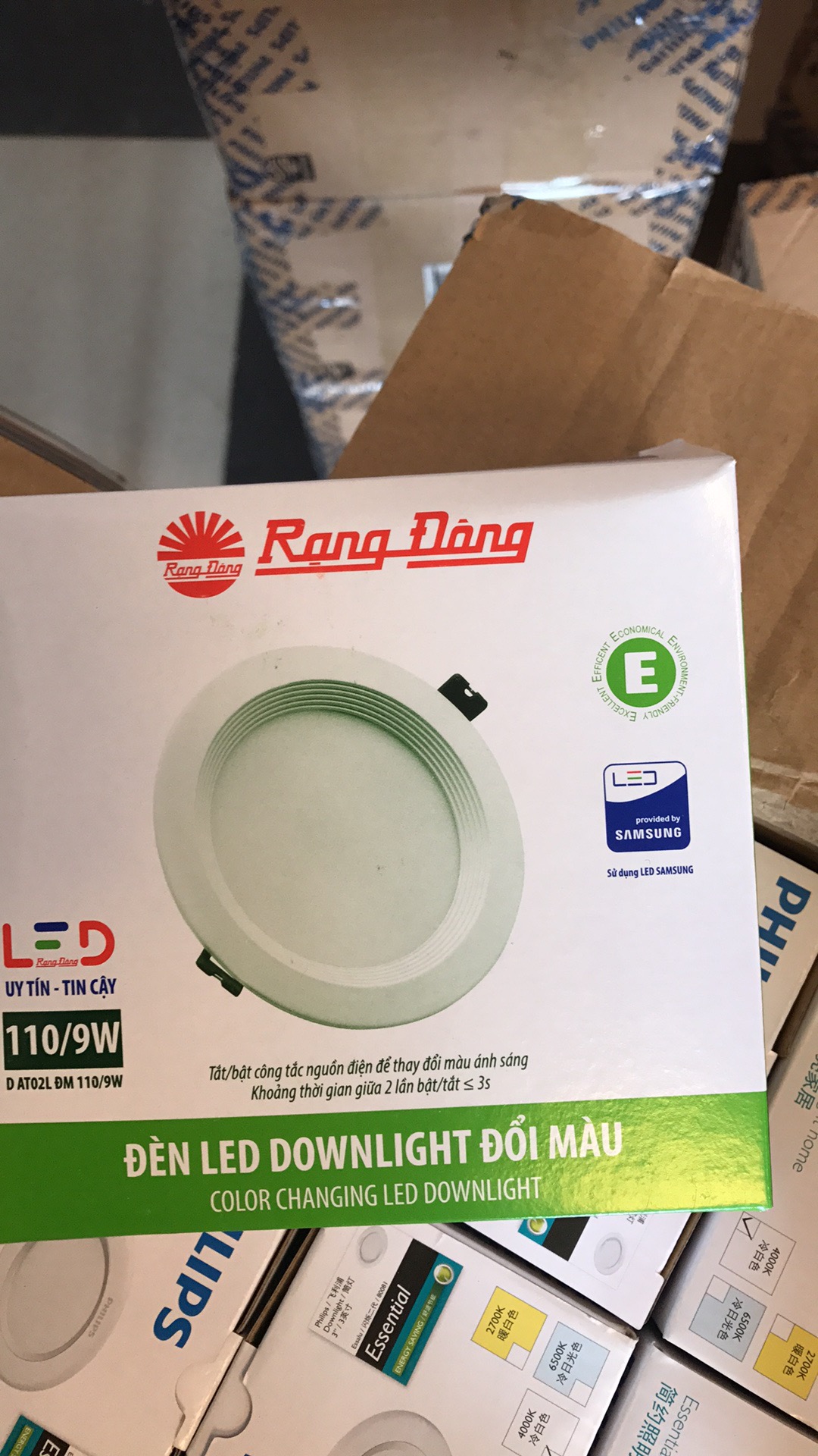 Đèn LED Âm Trần Rạng Đông, Philips