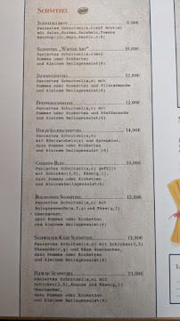 Carte du Theaterstube à Maßbach