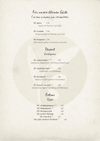 Taverna Axia à Berlin menu