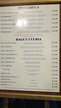 Kebab Babilonia Kebab à Bologna (la carte)