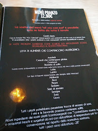 Restaurant de sushis Ristorante Giapponese Yama à Montebelluna (le menu)