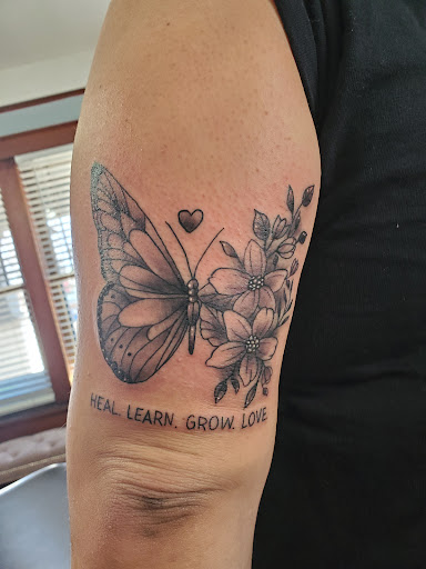 Explore bible verses tattoo ideas, creative tattoo ideas in Fort Smith, available at Darklight Tattoo