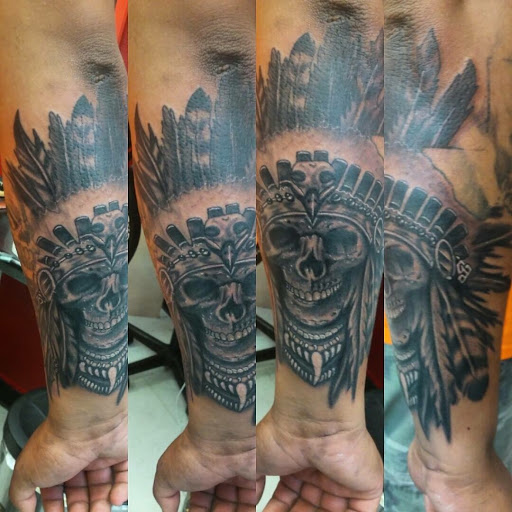 Explore gore tattoo ideas, creative tattoo ideas in San Antonio, available at Nite Owl Tattoo Studio