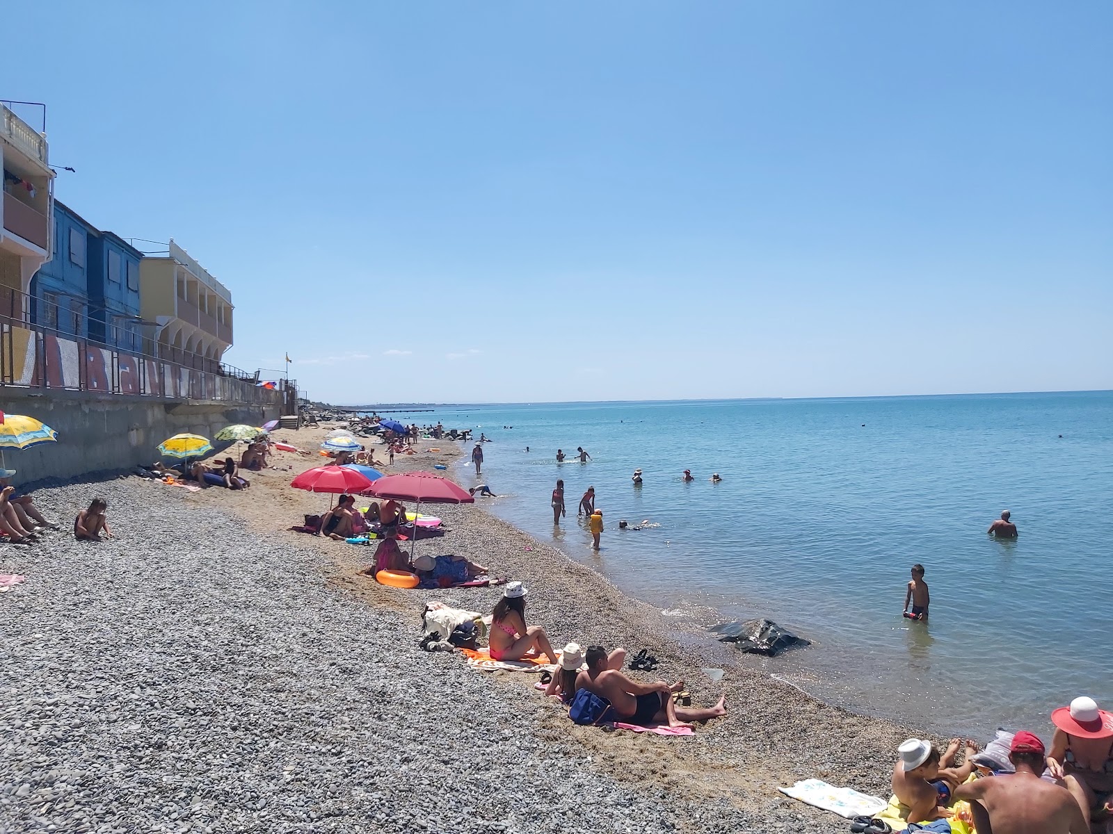 Foto van Skif beach met hoog niveau van netheid