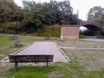 Aire de détente à Solesmes